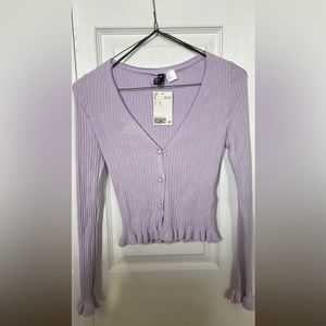 Divided H&M XS Purple Sweater